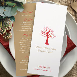 ツリーイベントのクリスマスパラトリッジ メニュー