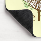 ツリーイラストレーション付きツリーハッガー マウスパッド (コーナー)