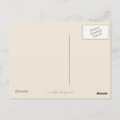 ツリーイング・ウォーカー・クーンハウンドの絵画 - オリジナルアート ポストカード (裏面)