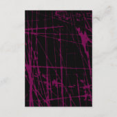 ツリーインザウッズバーバー（ユダヤ教の）バル・ミツバー披露宴カード エンクロージャーカード (裏面)