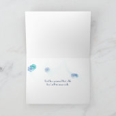 ツリーインザムーンライト悔やみや弔慰 カード (内部)