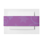 ツリーウィズスターズバルミツワー招待状 招待状ベリーバンド (正面例)