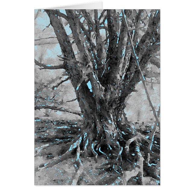 ツリーウォーターカラーイラストレーション (正面)