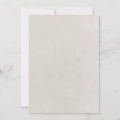 ツリーエレガントブランチ結婚式招待状 招待状 (裏面)