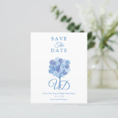 ツリーエレガントブルーシェーズ写真カッ婚約したプル (スタンド正面)