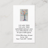 ツリーエレガントライフコーチ 名刺 (裏面)