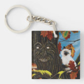 ツリーエントキャットオータムファンタジー キーホルダー (正面)