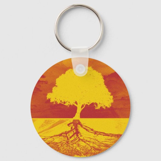 ツリーオブライフくつろぎ キーホルダー (正面)