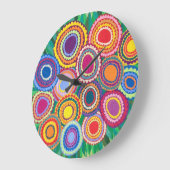 ツリーオブライフウォールクロックケリーアンブロシノ ラージ壁時計 (傾斜)