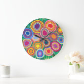 ツリーオブライフウォールクロックケリーアンブロシノ ラージ壁時計 (ホーム)