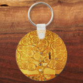 ツリーオブライフグスタフクリムト新しい キーホルダー (正面)