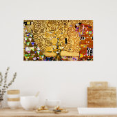 ツリーオブライフグスタフクリムト新しい ポスター (キッチン)