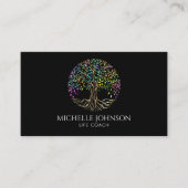 ツリーオブライフコーチイベントプランナー化粧品 名刺 (正面)