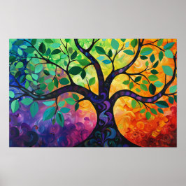 ツリーオブライフデザイン ポスター