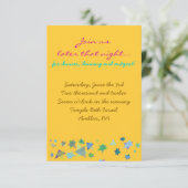 ツリーオブライフバルミツワー招待状パーティーカード 招待状 (スタンド正面)