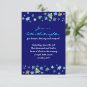 ツリーオブライフバルミツワー招待状パーティーカード 招待状 (スタンド正面)