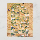 ツリーオブライフライトパートグスタフクリムト ポストカード (正面)