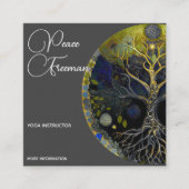 ツリーオブライフルナ スクエア名刺 (正面)