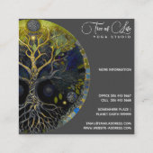 ツリーオブライフルナ スクエア名刺 (裏面)