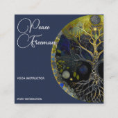 ツリーオブライフルナ スクエア名刺 (正面)