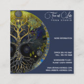 ツリーオブライフルナ スクエア名刺 (裏面)