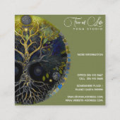 ツリーオブライフルナ スクエア名刺 (裏面)