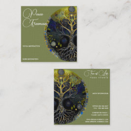 ツリーオブライフルナ スクエア名刺