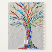 ツリーオブライフレインボーカラーカスタムプランナー2022 プランナー手帳 (裏面)