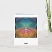 ツリーオブライフレインボーハート カード (裏面)