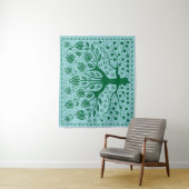 ツリーオブライフヴィンテージボホ新しいとハート タペストリー (インサイチュ)