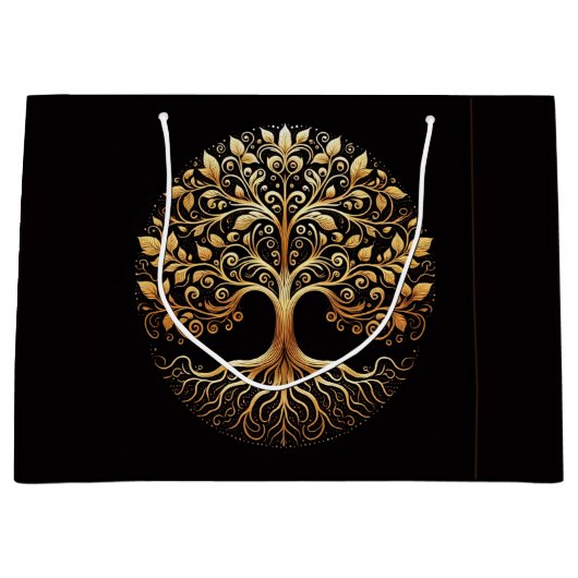 ツリーオブライフ抱き枕 ラージペーパーバッグ (正面)