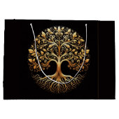 ツリーオブライフ抱き枕 ラージペーパーバッグ (裏面)