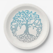 ツリーオブライフ紙プレート ペーパープレート (正面)
