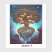 ツリーオブライフ超リアル自然アート シール (シート)