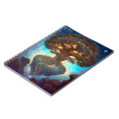 ツリーオブライフ超リアル自然アート ノートブック (左側)