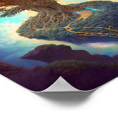 ツリーオブライフ超リアル自然アート ポスター (角)