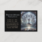 ツリーオブライフ銀河系スターズハート 名刺 (裏面)