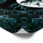 ツリーオブライフ陰陽ムーンライト ポスター (角)