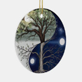 ツリーオブライフ陰陽 セラミックオーナメント (右)
