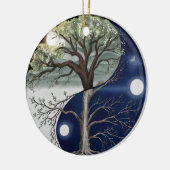 ツリーオブライフ陰陽 セラミックオーナメント (左)