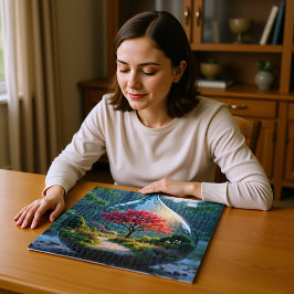 ツリーオブライフ魅惑ガーデンファンタジーパズル ジグソーパズル