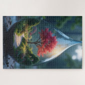 ツリーオブライフ魅惑ガーデンファンタジーパズル ジグソーパズル (横)