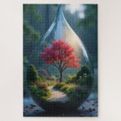 ツリーオブライフ魅惑ガーデンファンタジーパズル ジグソーパズル (縦)