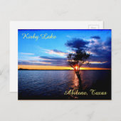 ツリーオンカービー湖 ポストカード (正面/裏面)