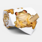 ツリーカエルのネックタイ ネクタイ (ロール)