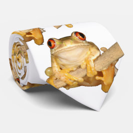 ツリーカエルのネックタイ ネクタイ