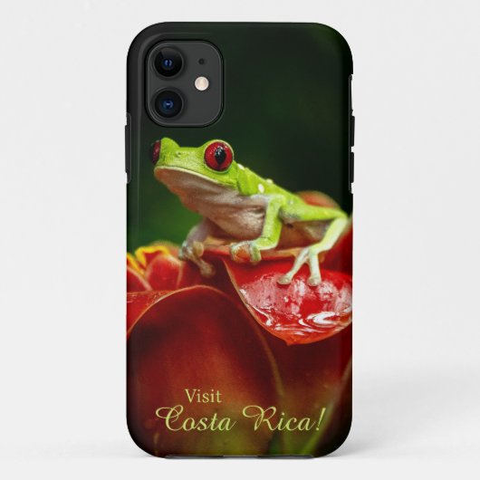 ツリーカエルの電話ケース – コスタリカを訪問！ Case-Mate iPhoneケース (裏面)