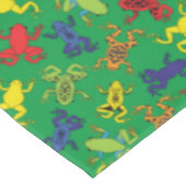 ツリーカエルズ子供の誕生日カワイト テーブルクロス (アングル)