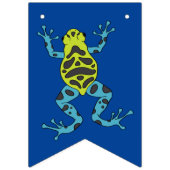 ツリーカエルズ子供の誕生日カワイト バンティングフラッグ (第1の旗)