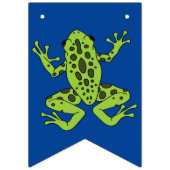 ツリーカエルズ子供の誕生日カワイト バンティングフラッグ (第3の旗)